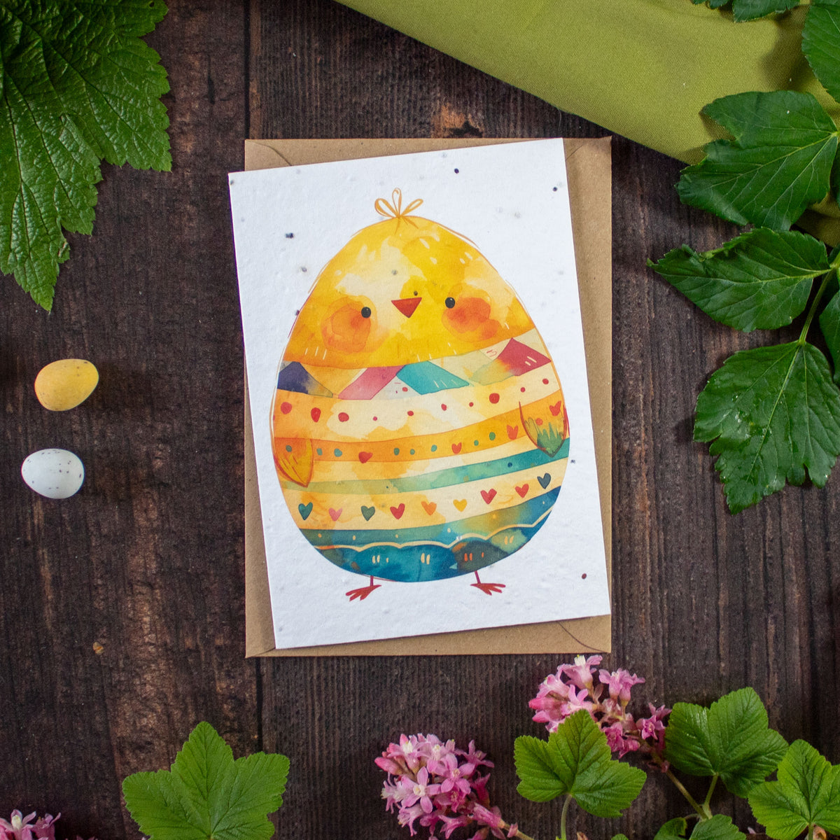 Plantable Easter Card - Chick Egg