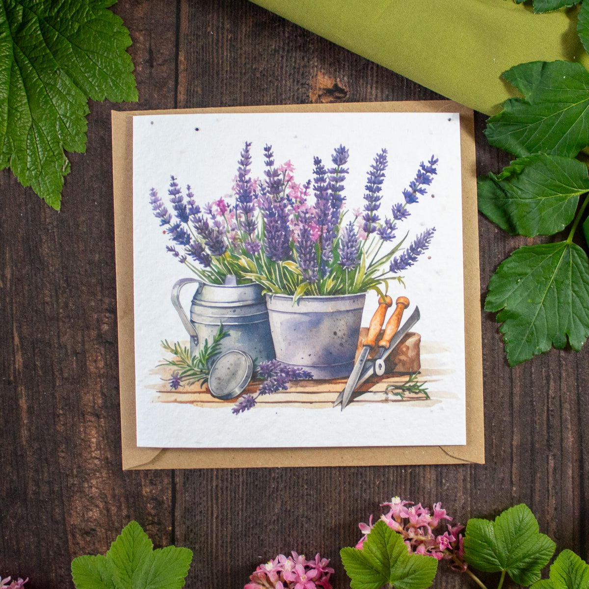 Plantable Greetings Card - Lavender
