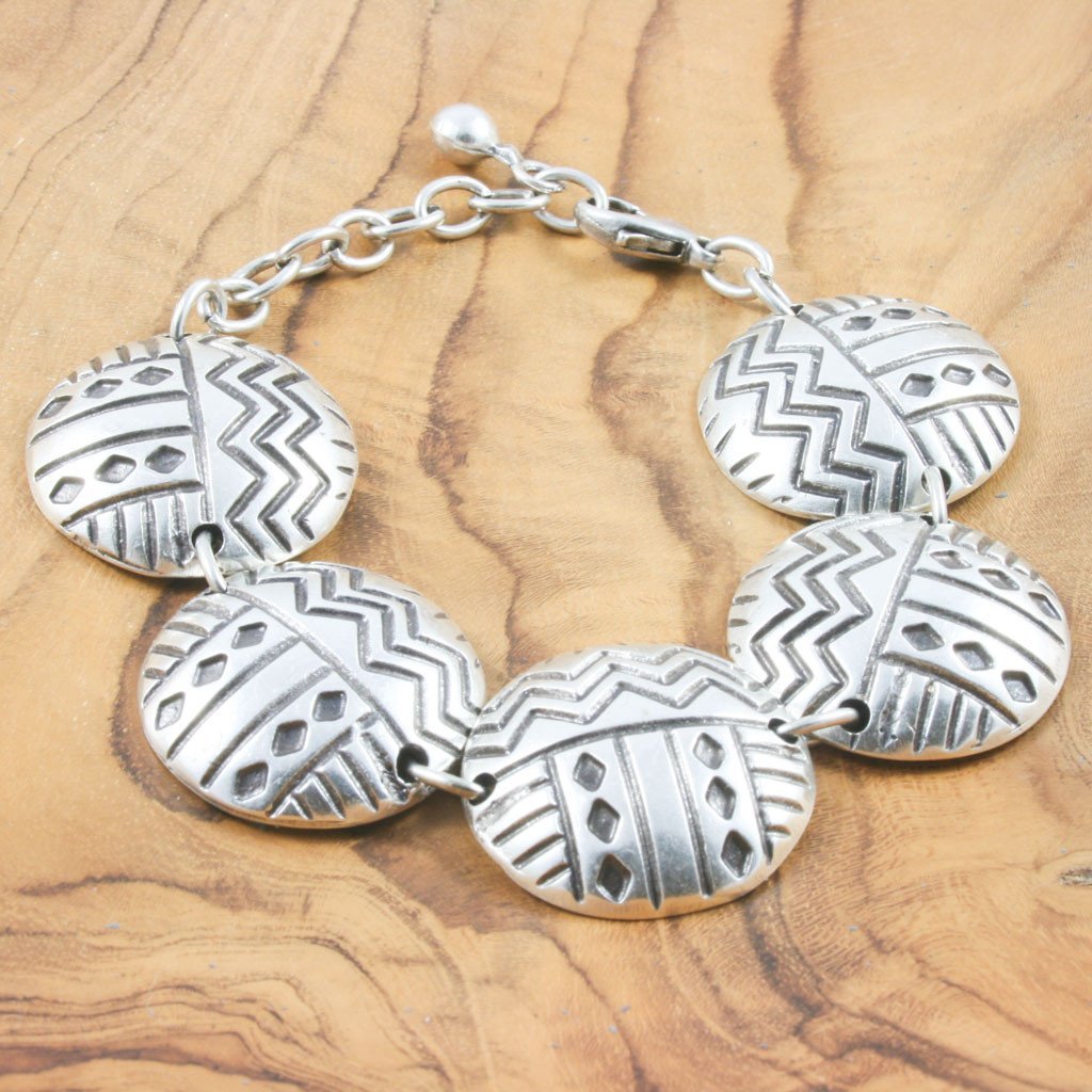 Aztec-inspired geometric bracelet | Bracelet - The Naughty Shrew