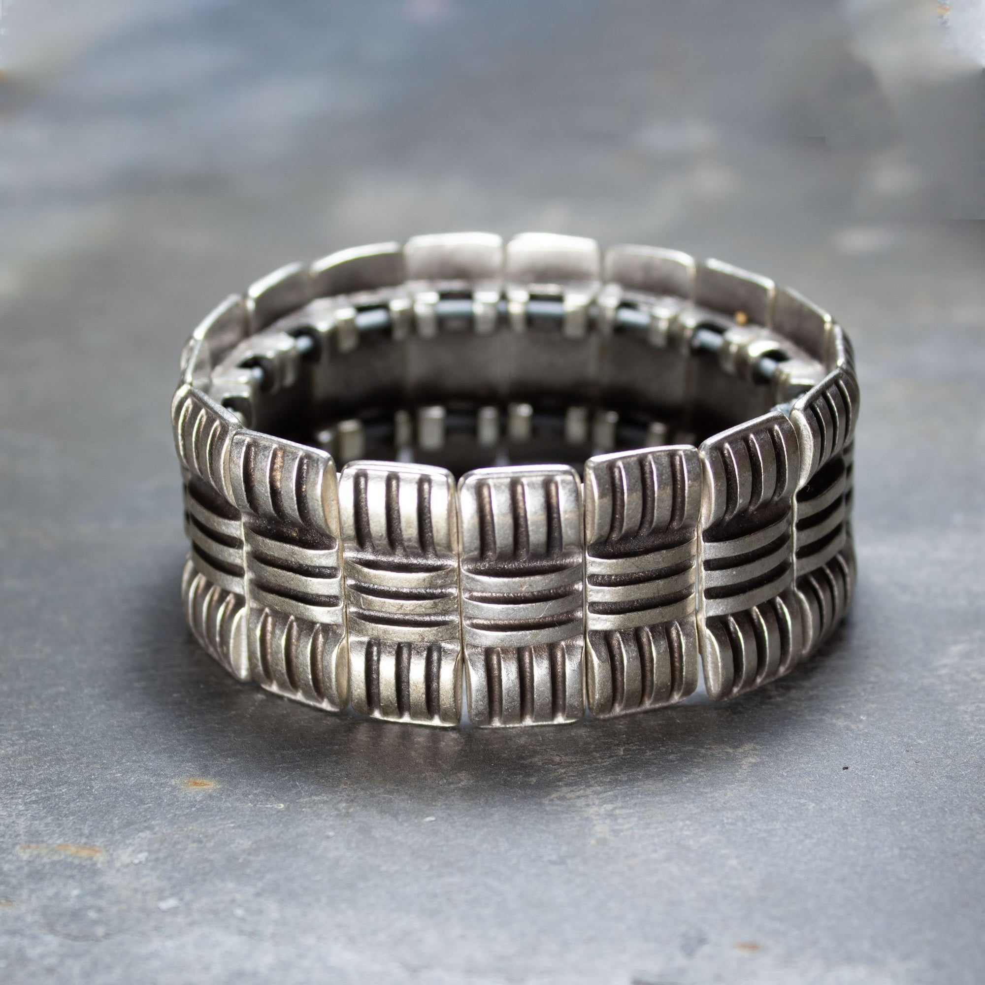 Chunky Metal Cuff Bracelet | Bracelet - The Naughty Shrew