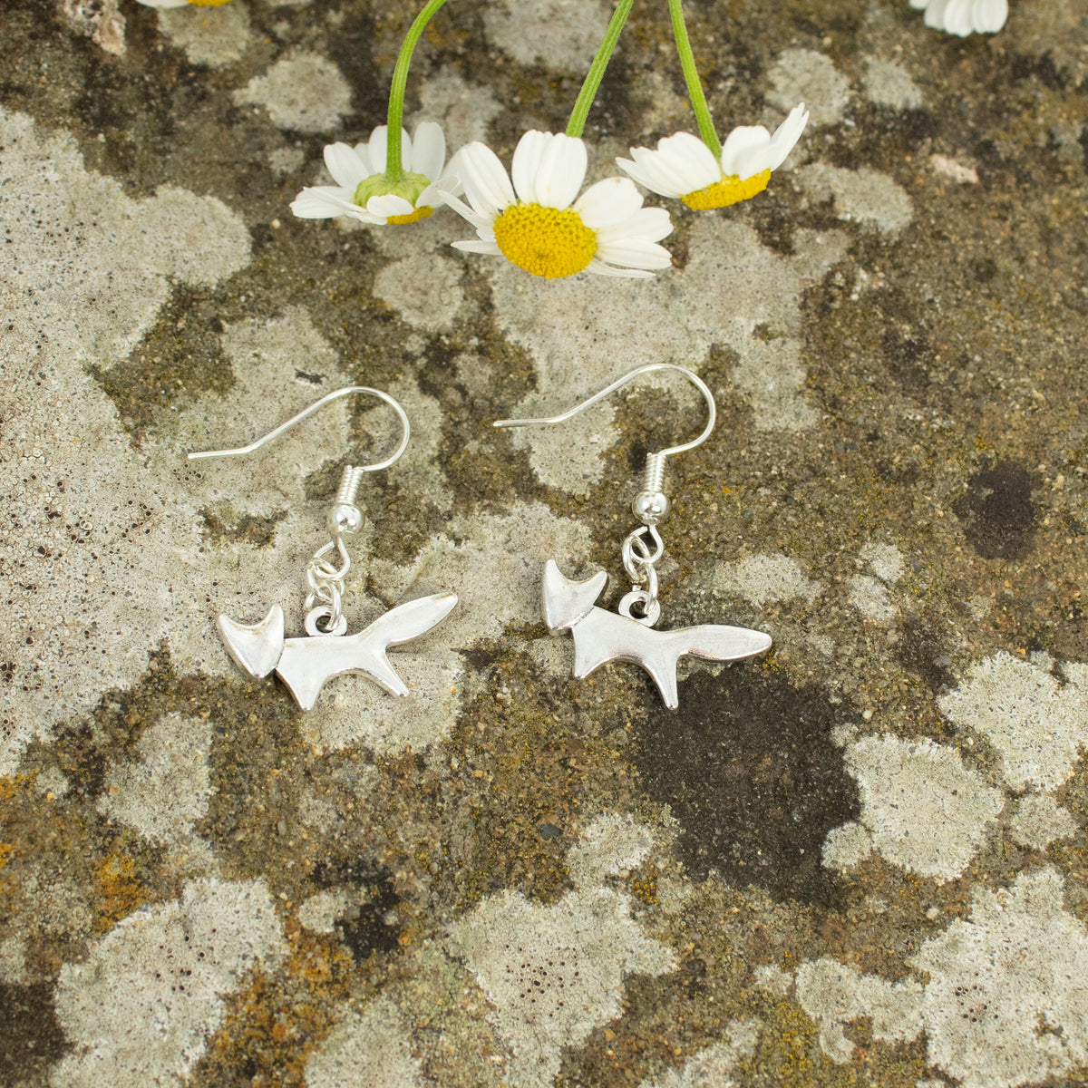 Fox Charm Earrings | Earrings - The Naughty Shrew