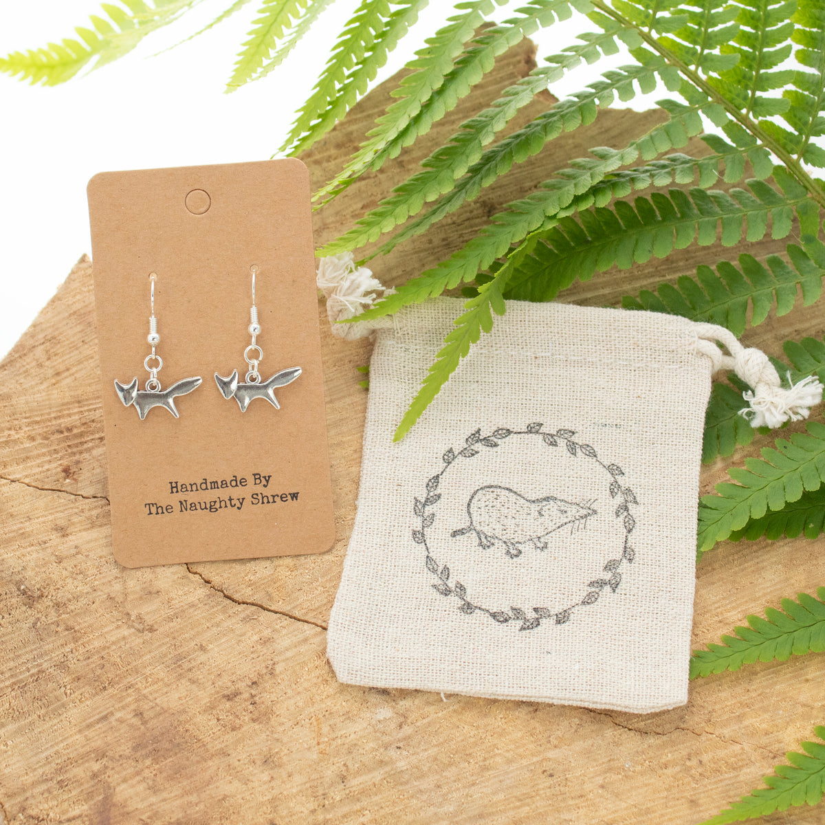 Fox Charm Earrings | Earrings - The Naughty Shrew