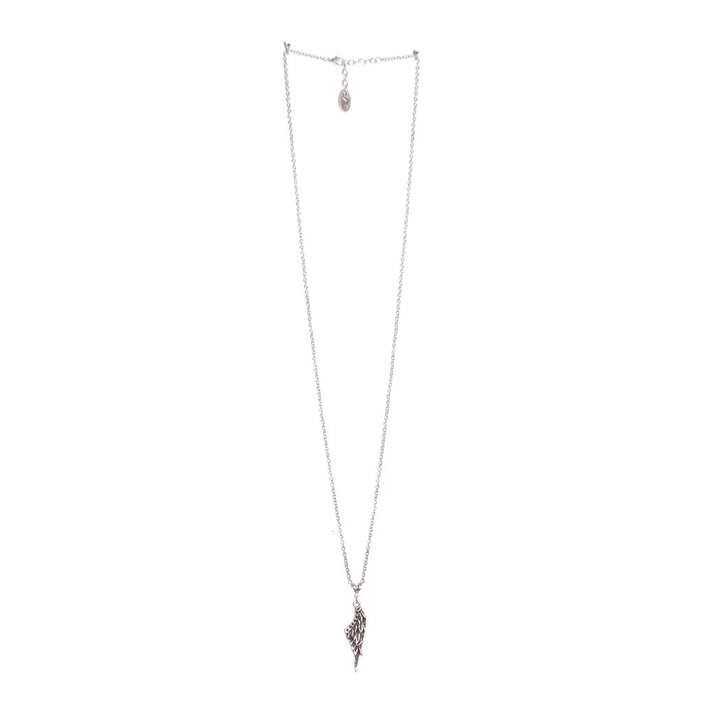 Feathered wing pendant necklace | Necklace - The Naughty Shrew