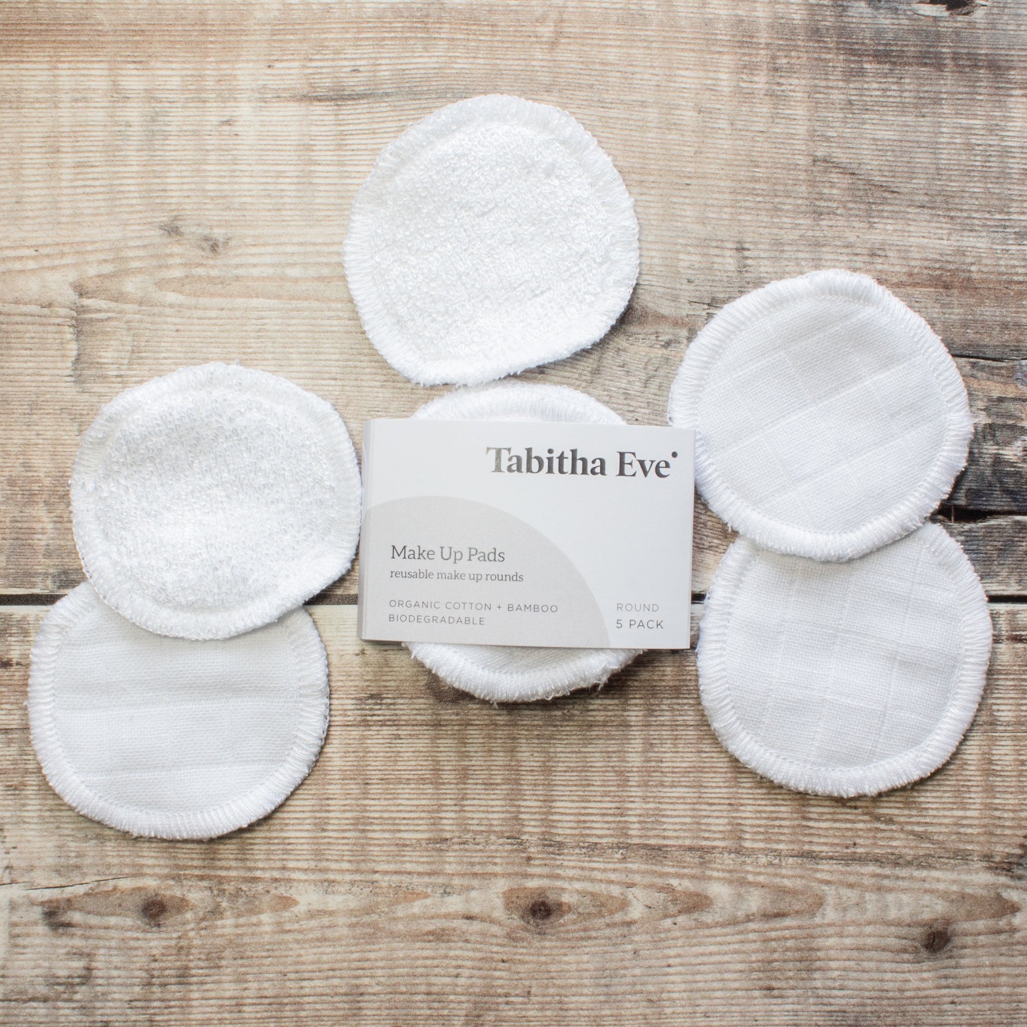 Reusable Make Up Remover Pads Set Of 5 The Naughty Shrew