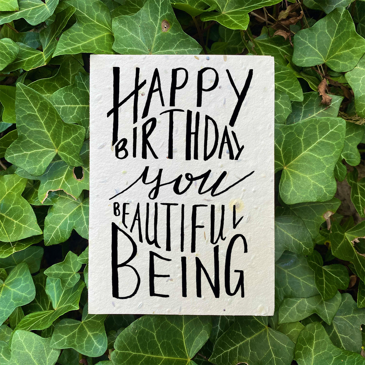 Happy Birthday - Plantable Wildflower Card | Greetings Card - The Naughty Shrew