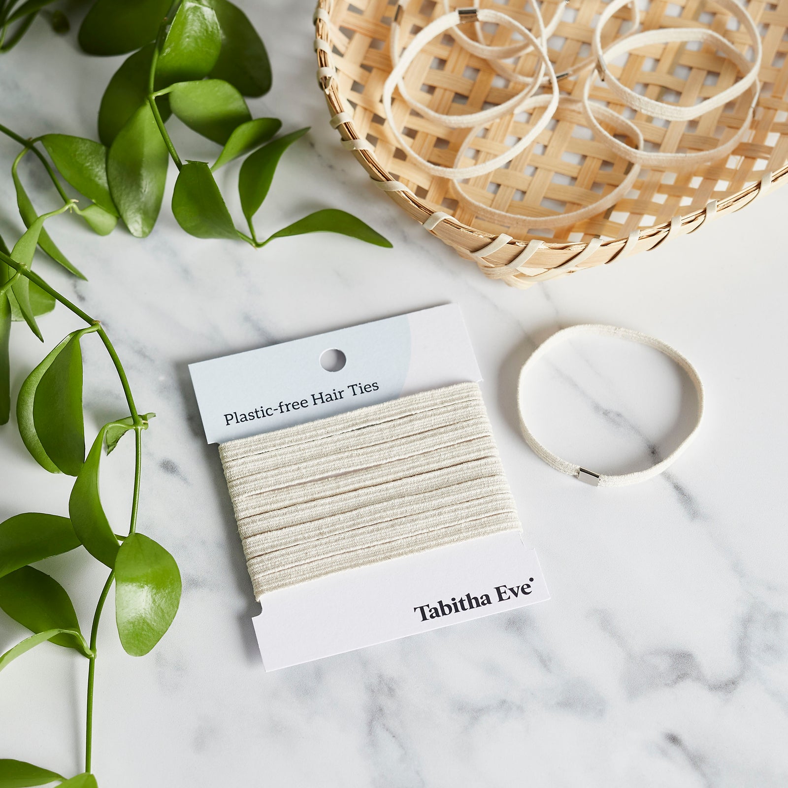 Plastic Free Hair Bands - Natural | Hair Band - The Naughty Shrew