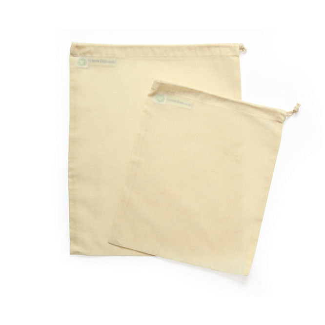 Organic Cotton Produce Bag - Medium | Produce Bag - The Naughty Shrew