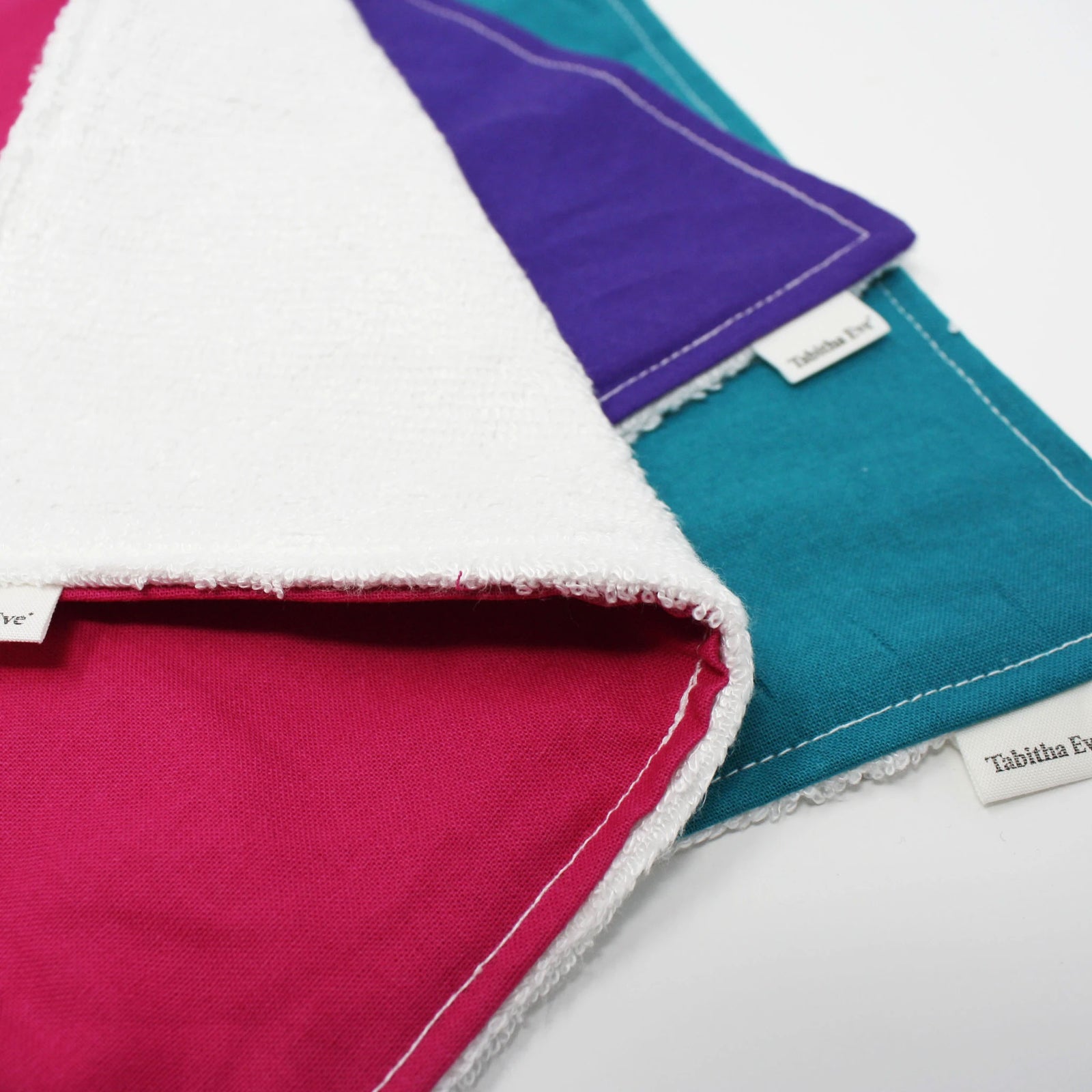 Multi Purpose Cloths - Multicoloured Cotton & Bamboo | Wipes - The Naughty Shrew