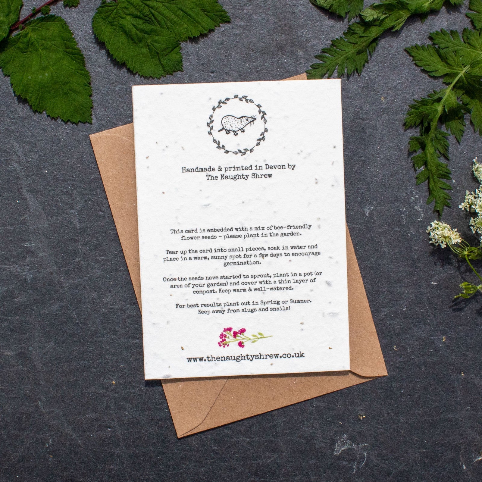 Plantable Father's Day Card - Collage | Greetings Card - The Naughty Shrew