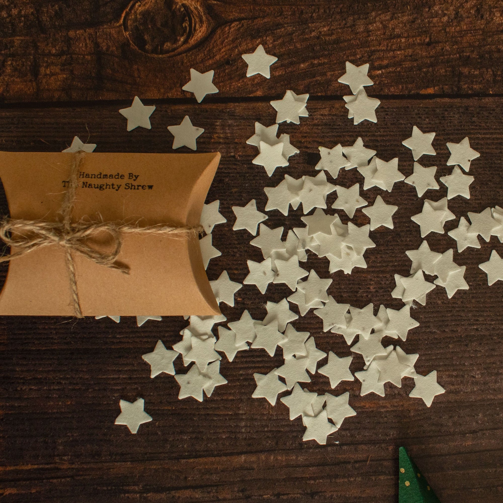 Christmas Star Confetti - Large Pack Of 100 Stars | Confetti - The Naughty Shrew