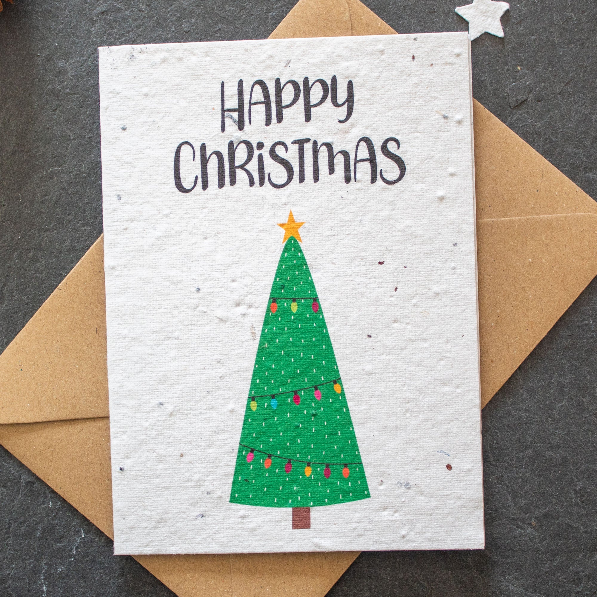 Plantable Christmas Card - Christmas Tree | Greetings Card - The Naughty Shrew